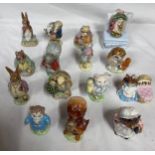 Beatrix Potter's to include Tommy Brock, Fierce Bad Rabbit, Timmy Tiptoes, Samuel Whiskers, Old Mr