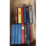 Folio Society - various books with a history theme to include Pax Britannica James Morris 3 book
