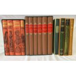 Folio Society - Works of E. M. Forster 6 vols. in slip case along with 4 books by Henry Fielding