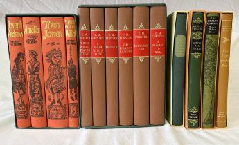Folio Society - Works of E. M. Forster 6 vols. in slip case along with 4 books by Henry Fielding