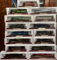 A quantity of mainly boxed unopened model trains. (15)