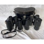 Zenith 10 x 5 Field 5 light weight binoculars and another pair made in USSR.