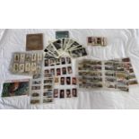 A quantity of cigarette cards to include Player's Characters from Dickins, King & Queens of England,