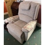 A good quality Sherborne TouchStop electric armchair.