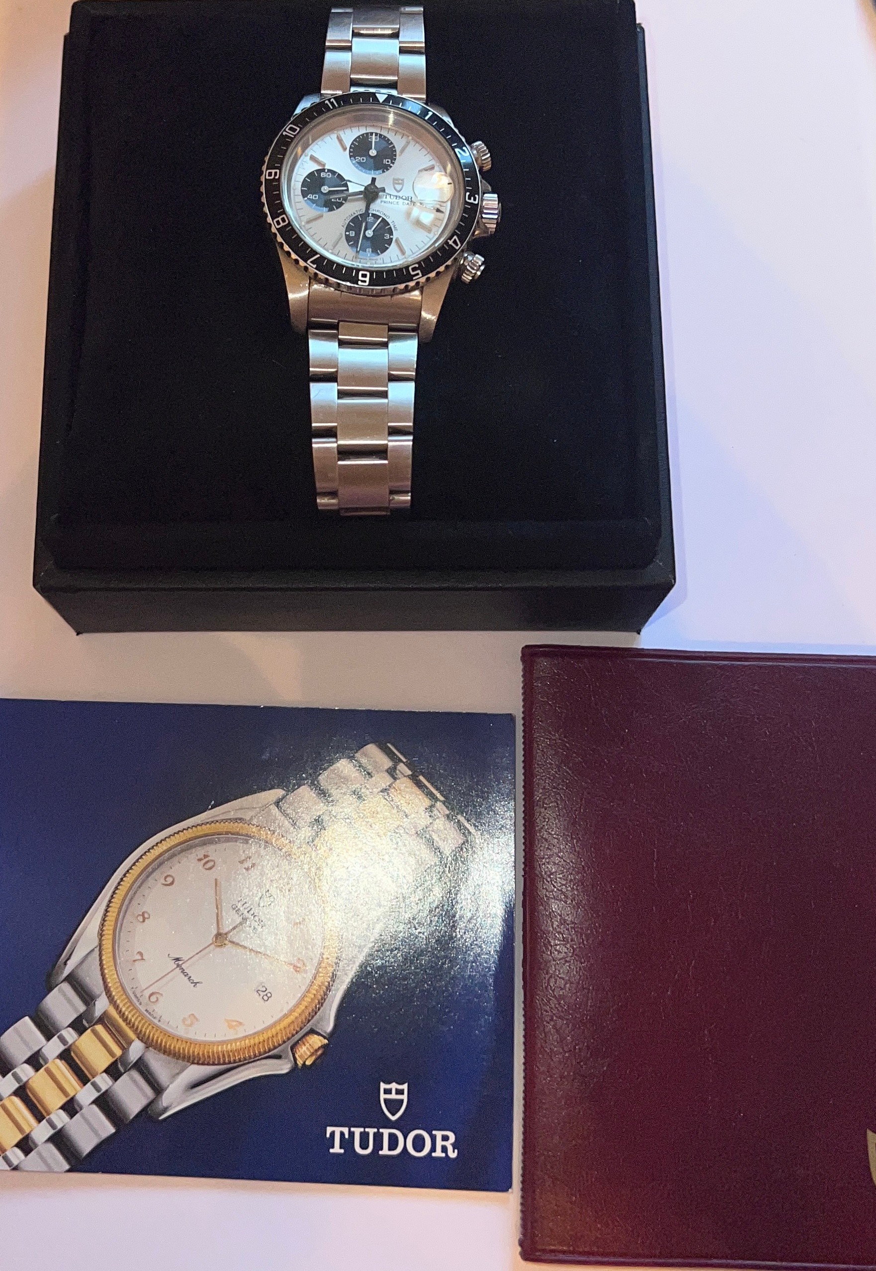 A Rolex Tudor Prince Date. Ref: 79270. Serial No: B775802. Complete with original box and guarantee. - Image 3 of 11