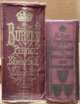 Burke, Sir Bernard. Genealogical and Heraldic Dictionary of the Peerage and Baronetage. London.