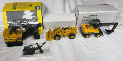 Diecast and plastic models to include Conrad P&H Electric Mining Shovel No. 294, Strenco diecast