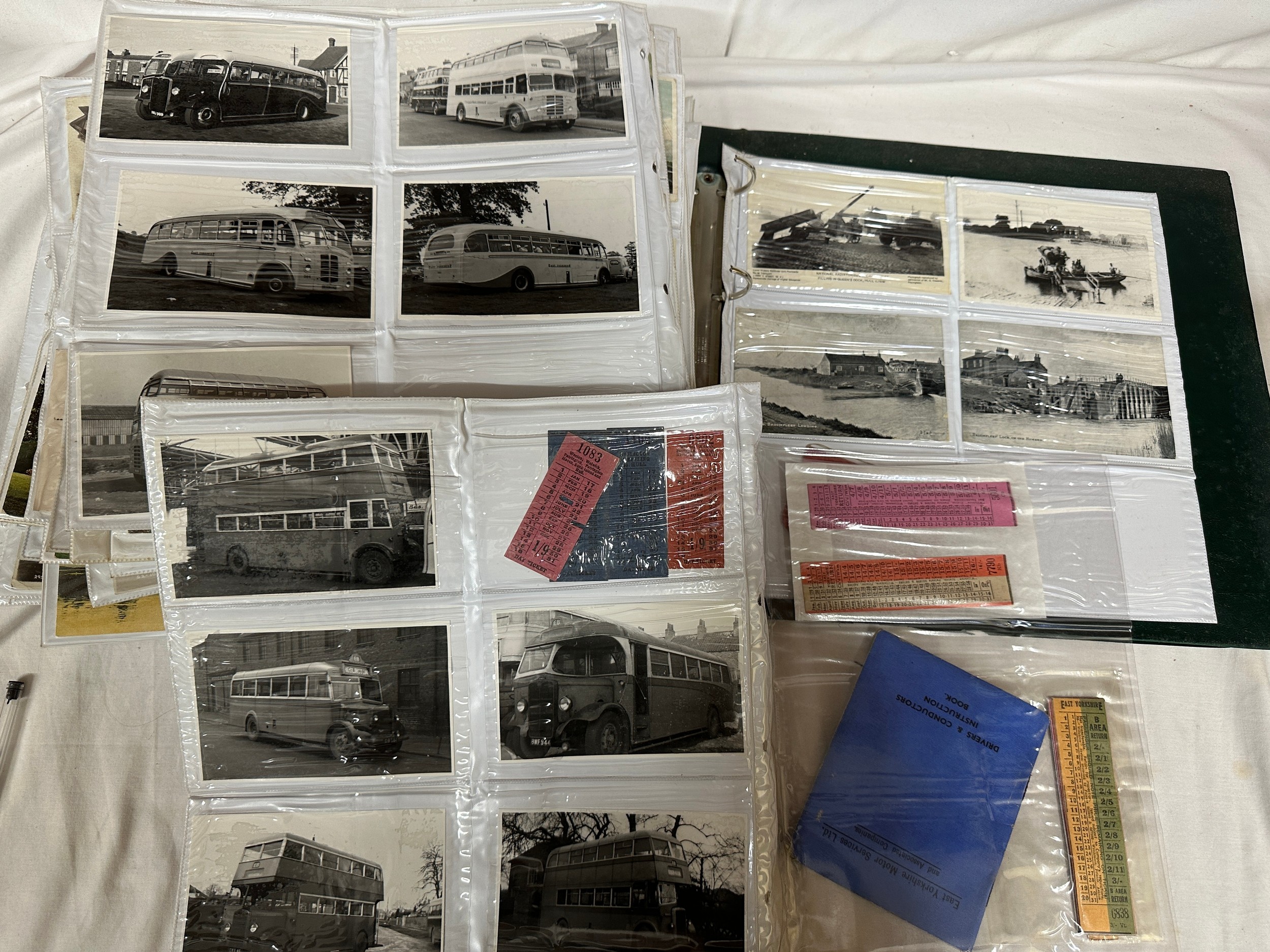 East Riding of Yorkshire interest. A large album, approx. 378, postcards of East Yorkshire Regiment, - Image 17 of 20