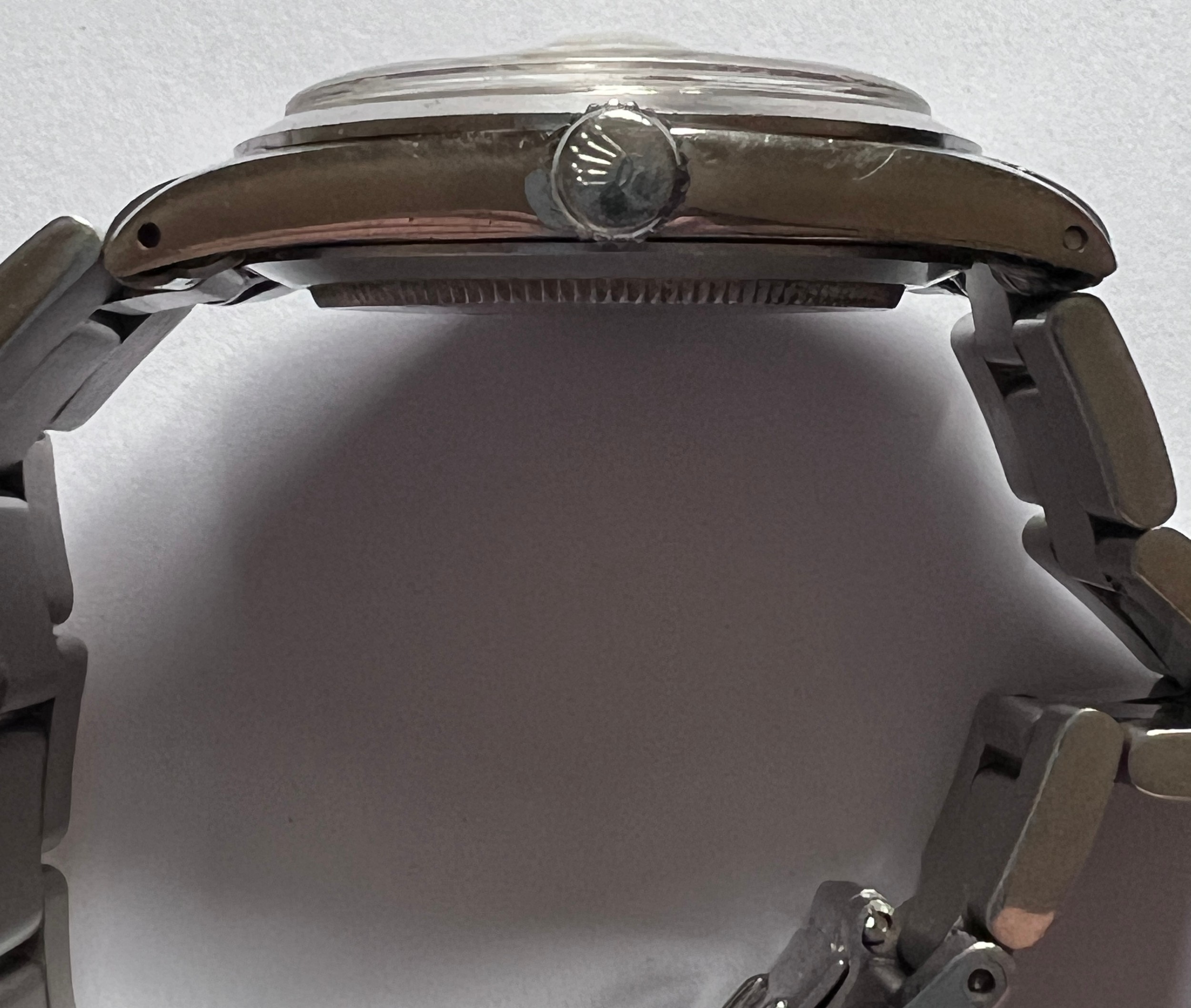 A Tudor Prince Oysterdate Rotor self winding wristwatch, C1970 with date aperture. Rolex crown - Image 4 of 7