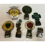 Motoring Memorabilia, assorted car badges to include AA, Phoenix Motor Club, Caravan Club,