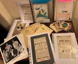 A quantity of mainly Hull Theatre notices from early 19thC, early 20th Hull Theatre engagement