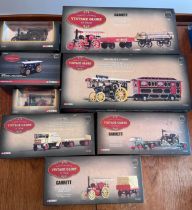 Corgi Vintage Glory of Steam diecast models to include 80307 Garrett Road Tractor & Flatbed