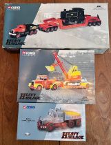 Corgi Heavy Haulage to include CC12302 Scammell Contractor Sunters, 31010 Short Bros Scammell