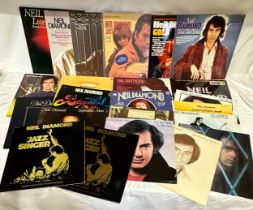 A collection of 23 Neil Diamond LP's to include Beautiful Noise, Just For You, The Jazz Singer x
