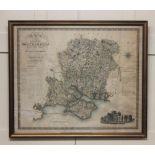 A C & I Greenwood Map of the County of Southampton from an Actual Survey made in the Years 1825