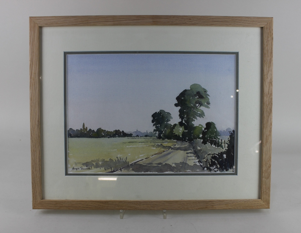 Hugh Ennion (b 1932), three watercolours depicting rural landscapes, all signed, to include 'Early - Image 3 of 3