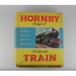 A Hornby O gauge clockwork train set, No.20 Goods Set, boxed (a/f - see photos for contents)