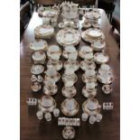 An extensive Royal Albert Old Country Roses part tea and dinner service to include a teapot,