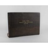 A Royal Navy Officers photo album 'HMS York American & West Indies Station 1934-1936' containing a