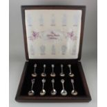 The Queen's Beasts Collection, a limited edition set of ten silver and enamel spoons, number 358