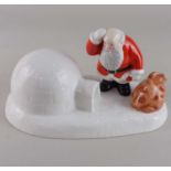 A Coalport Characters 'Raymond Briggs Father Christmas' first edition figure group 'Where's the