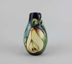 A Moorcroft pottery Cawthorne pattern vase 13.5cm high