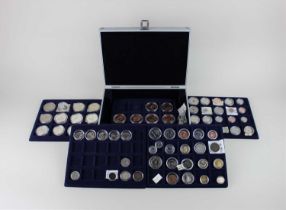 A collection of World coins mostly British Commonwealth and Dependencies, including Pacific Islands,