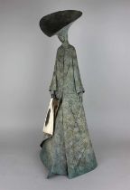 Y Philip Jackson (b 1944), Mistress of the Ca d'Oro, signed and numbered 7/8, polished bronze and