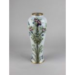 A William Moorcroft for Macintyre Florian ware vase in 'Roses, Tulips and Forget-me-Nots' pattern,