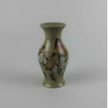 A Moorcroft pottery Toadstool pattern baluster vase 13cm high