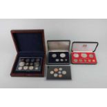 A Royal Mint Executive Proof coin set 2005 with certificate of authenticity no.3151, a 2008 Royal