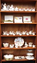 A Royal Albert Old Country Roses porcelain part dinner, tea and coffee service, some boxed, to