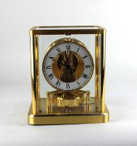 A Jaeger Le-Coultre Atmos mantle clock, no. 540 23cm high (a/f - not in working order)