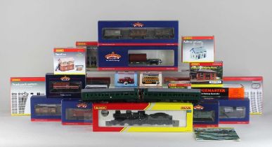 A Hornby 00 gauge model railway locomotive R3157 4-4-0 County of Flint, boxed, a collection of