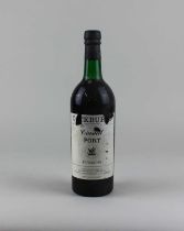 A bottle of Cockburn's 1974 Crusted Port *sold as seen