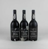 Three bottles of Charles Harris 1975 vintage Port each 75cl *sold as seen