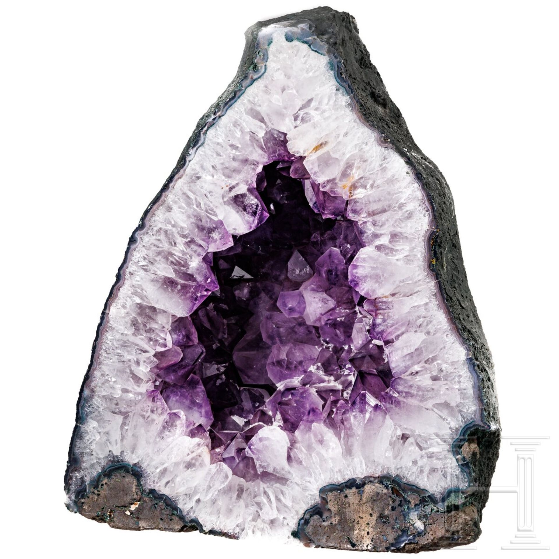 Große Amethyst-Druse (Geode) - Bild 2 aus 5