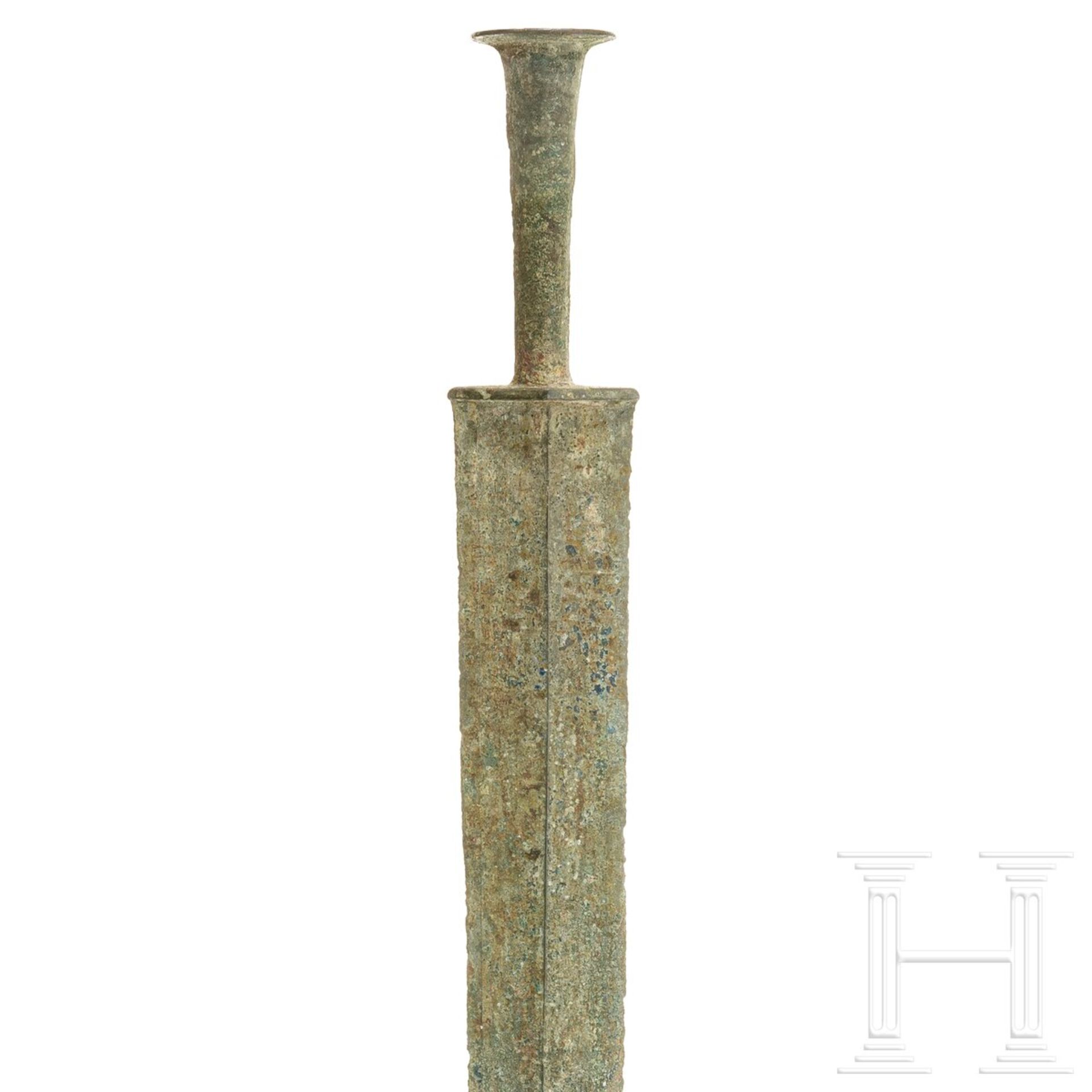 Bronzeschwert, östliche Zhou-Dynastie, 5. - 3. Jhdt. v. Chr. - Bild 3 aus 3