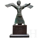 Bronzestatuette der Nike, griechisch, 6. Jhdt. v. Chr.