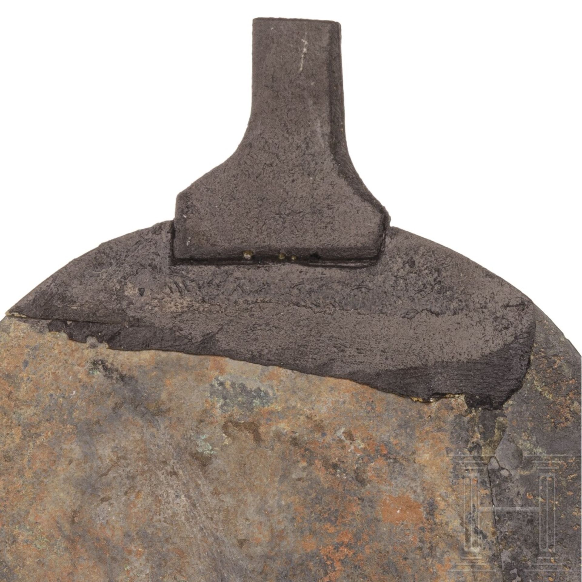 Handspiegel, Bronze, hellenistisch, 3.-1. Jhdt. v. Chr. - Image 3 of 3