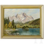 Carl Bertold - Eibsee mit Zugspitze, deutsch, 19./20. Jhdt.