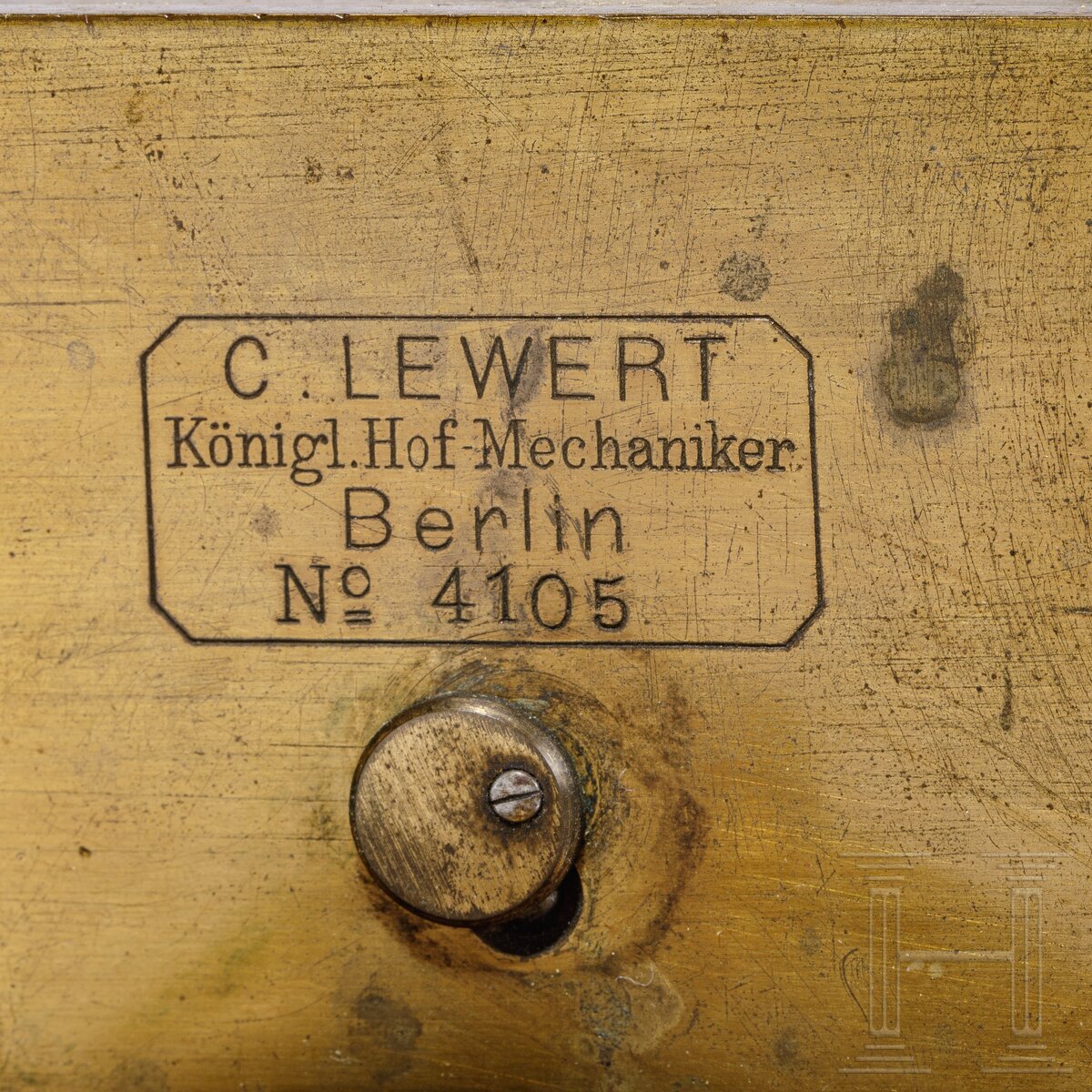 Telegraphenapparat von C. Lewert, Berlin, vor 1918 - Image 4 of 7
