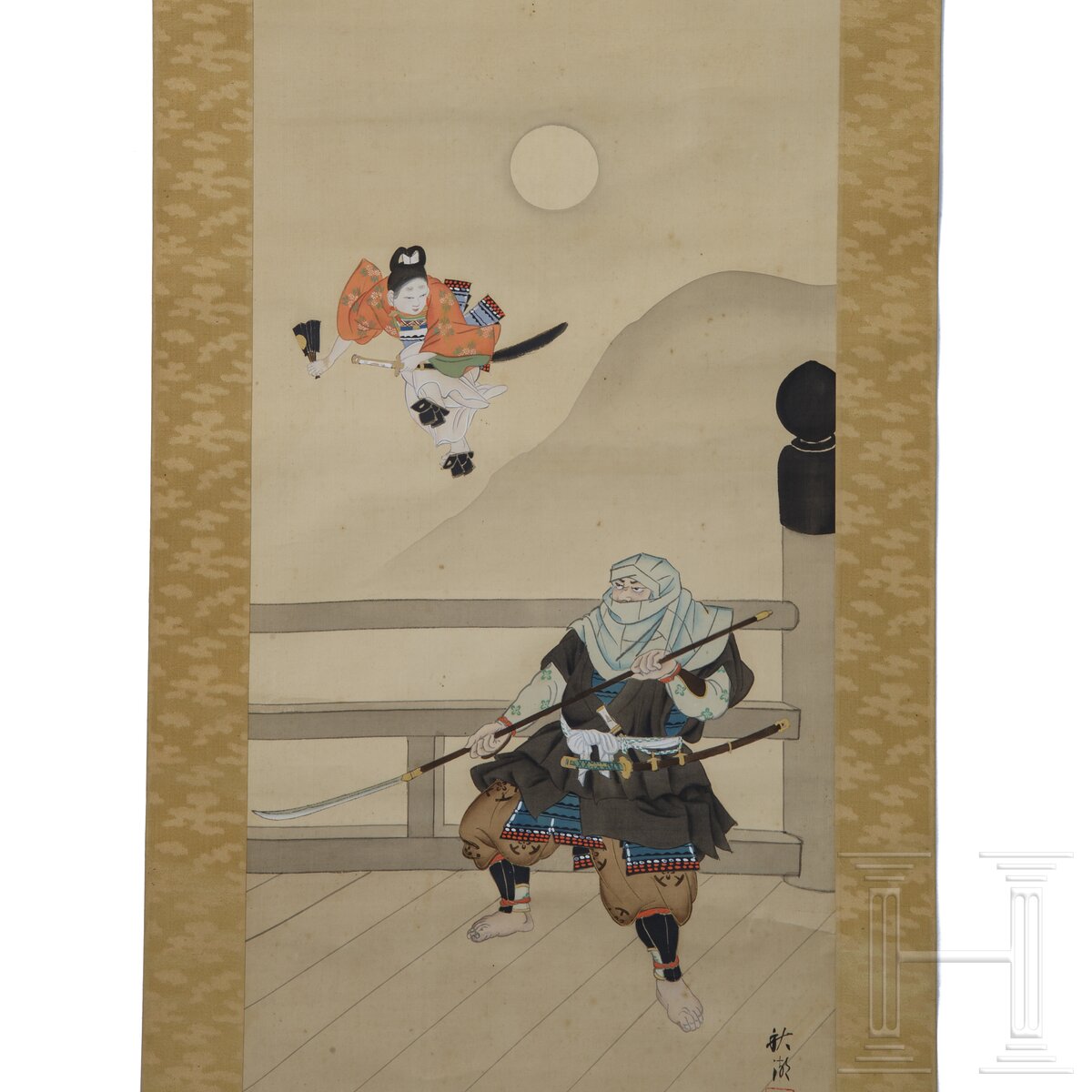 Kakemono, Japan, Meiji-Periode - Image 2 of 6