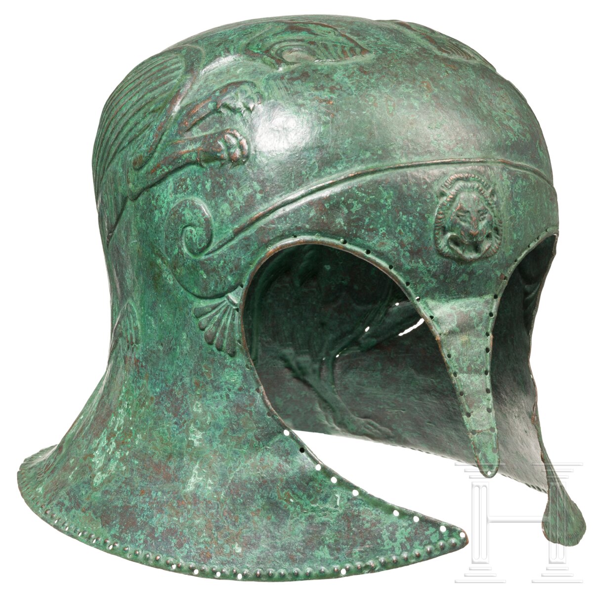 Korinthischer Helm im Stil des 6./5. Jhdts., Museumskopie - Image 3 of 5