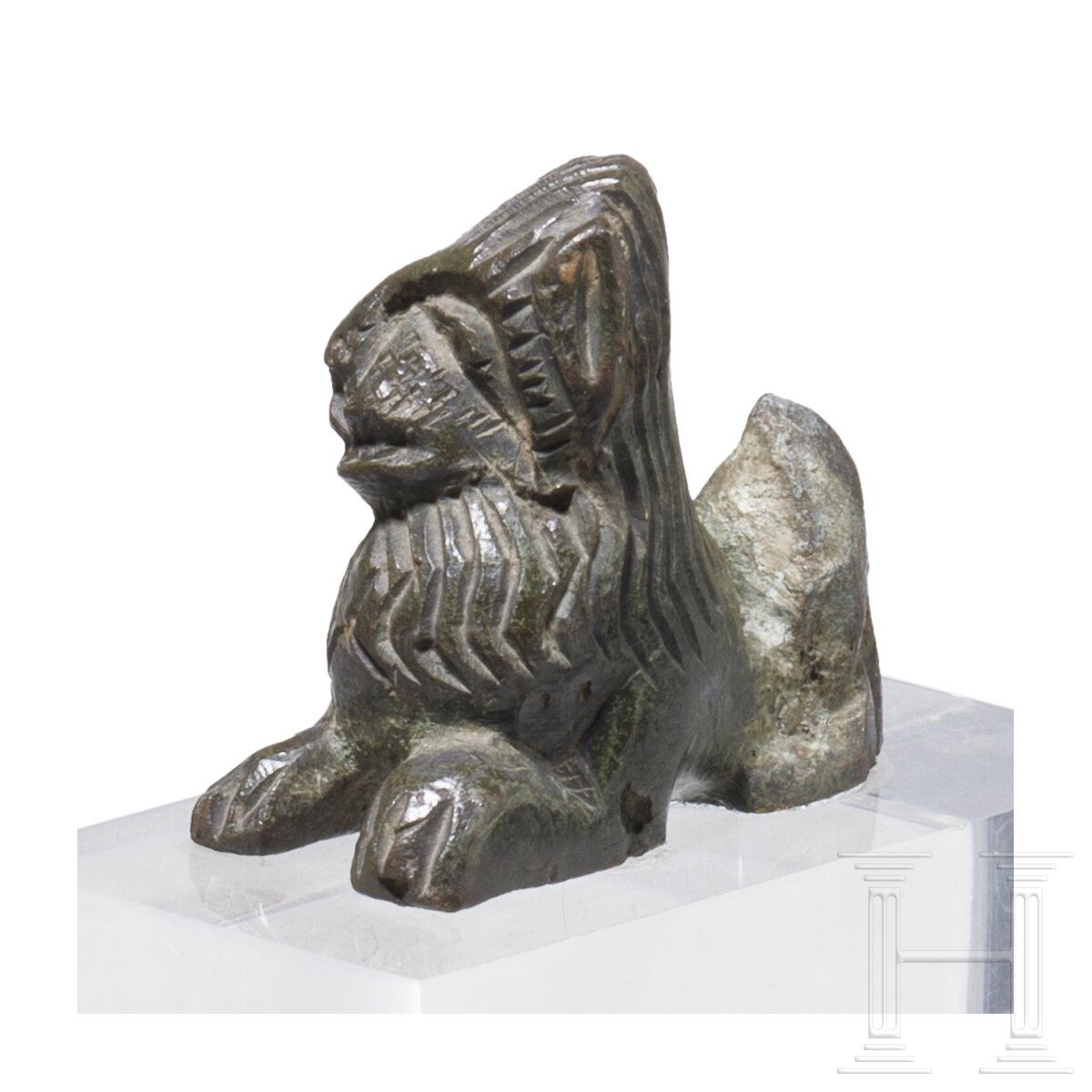 Fünf Tierfiguren aus Bronze, asiatisch - Image 4 of 4