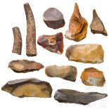 Zwölf steinzeitliche Werkzeuge, Mitteleuropa
