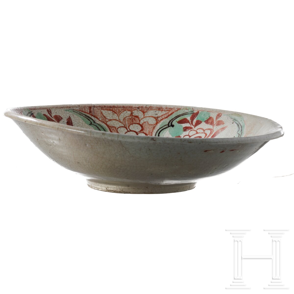 Große Swatow-Ware-Schale (Zhangzhou), China, wohl späte Ming-Dynastie (16./17. Jhdt) - Image 2 of 4