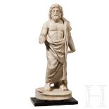 Marmorstatuette des Asklepios, provinzialrömisch, 1. - 2. Jhdt. n. Chr.