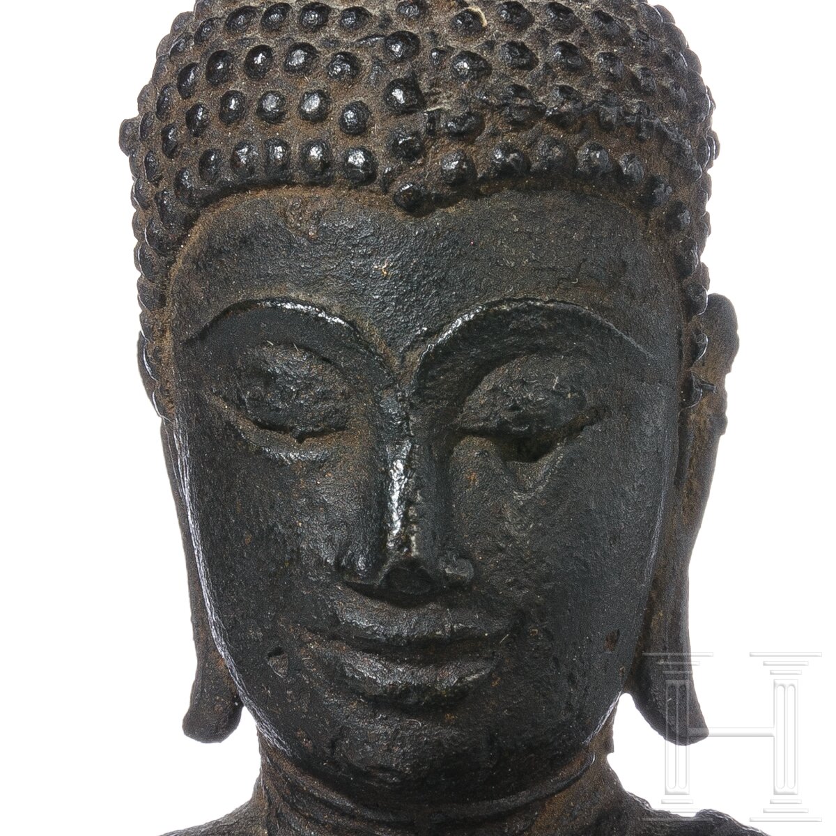 Kleiner Sukhotai-Buddha auf Sockel, Thailand, 13. - 15. Jhdt. - Image 5 of 5