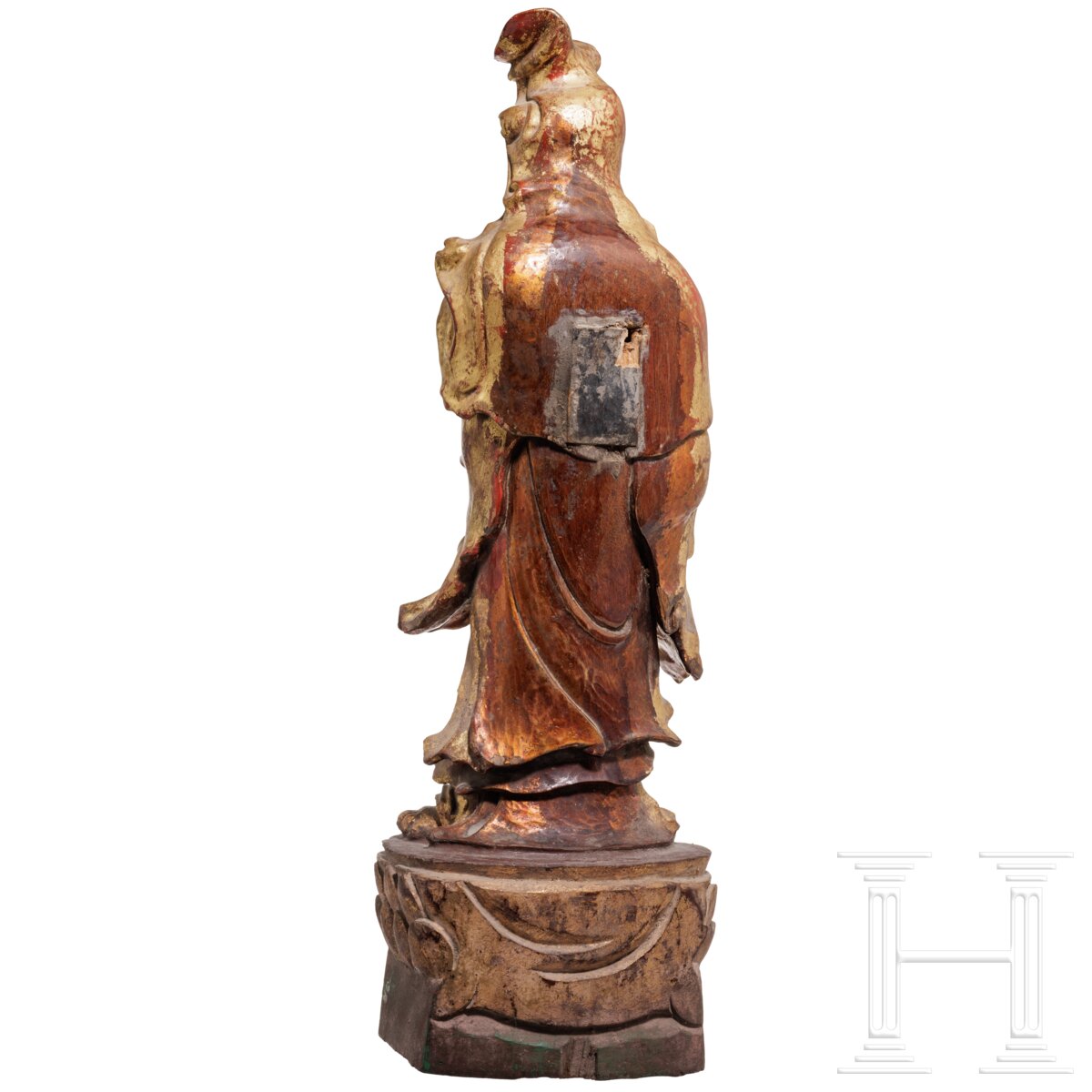 Figur der Guanyin, China, 19. Jhdt. - Image 4 of 7